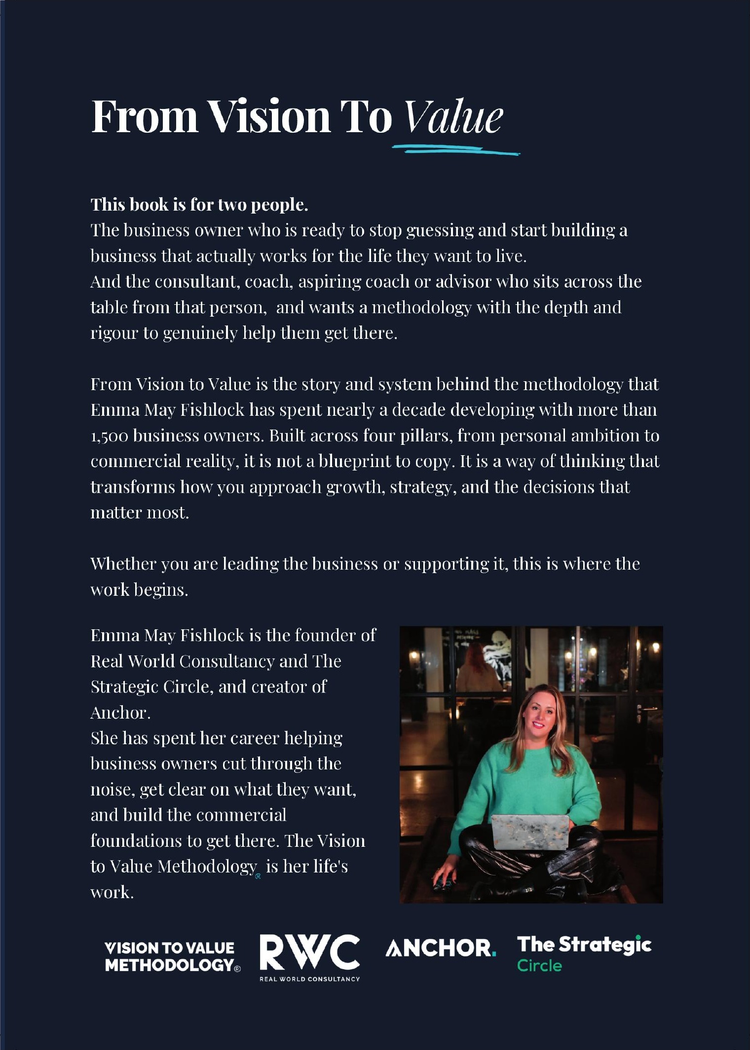 From Vision to Value back cover